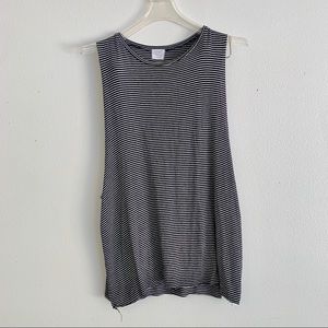 Urban outfitters honey punch- striped muscle tank